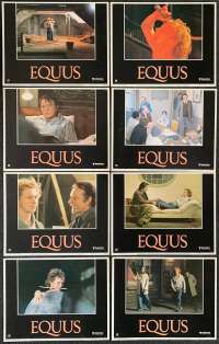 Equus Lobby Card Set 11&quot;x14&quot; Original USA 1977 Richard Burton Jenny Agutter