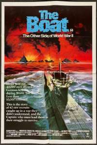 The Boat aka Das Boot movie poster One Sheet Wolfgang Petersen