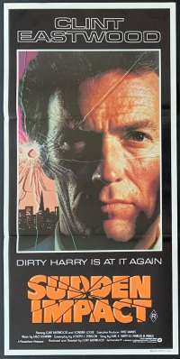 Sudden Impact Poster Original Daybill 1983 Clint Eastwood Dirty Harry