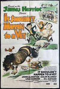 It Shouldn&#039;t Happen To A Vet Poster One Sheet Original 1976 Herriot