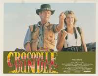 Crocodile Dundee Photosheet Lobby 3 Original 11x14 Rare 1986