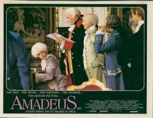 Amadeus Photosheet Lobby 2 Original 11x14 Rare 1984 Tom Hulce