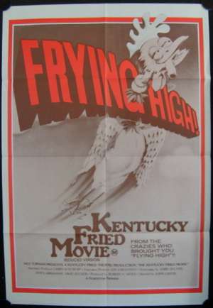 Kentucky Fried Movie Movie Poster One Sheet John Landis Rare Bird art
