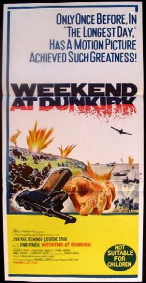 Weekend at Dunkirk Daybill Movie poster