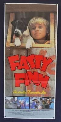 Fatty Finn 1980 Bert Newton Australian Daybill movie poster