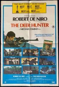 The Deer Hunter Poster Original One Sheet 1978 Robert De Niro Meryl Streep