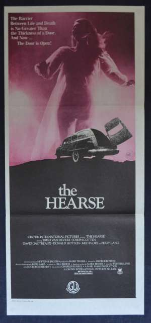 The Hearse Movie Poster Original Daybill 1980 Trish Van Devere Joseph Cotten