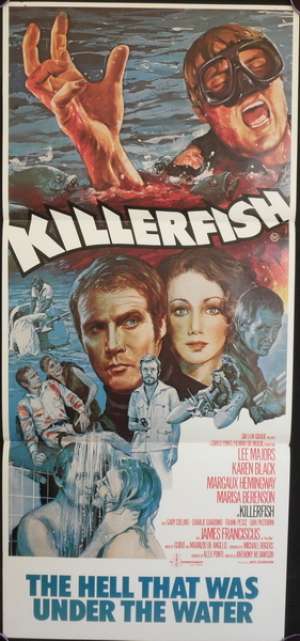 Killer Fish Poster Australian Daybill Movie poster