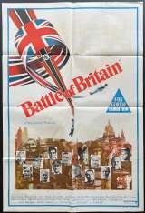 Battle Of Britain Poster One Sheet Original 1969 Michael Caine