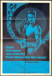 Every Which Way But Loose Poster Original One Sheet 1978 Clint Eastwood