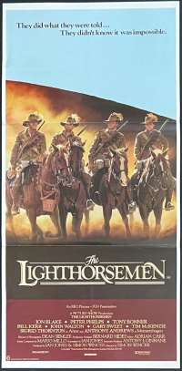 The Lighthorsemen Poster Original Daybill 1987 Jon Blake ANZACS