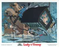 Lady And The Tramp Lobby Card Disney 1980 Re-Issue