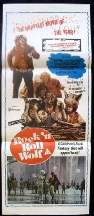Rock&#039;n Roll Wolf Daybill Movie poster