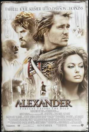 Alexander Poster One Sheet Rolled Original 2004 Adv Art Collin Farrell