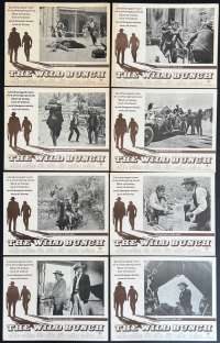 The Wild Bunch Lobby Card Set 11x14 Rare 1970 Australian Release