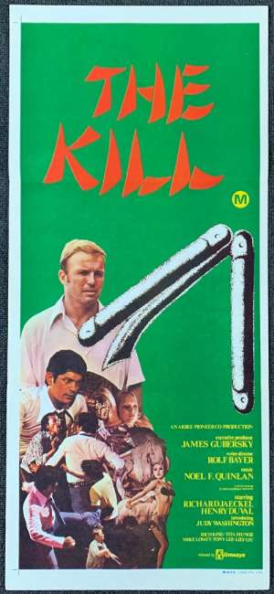 The Kill Poster Original Daybill 1975 Richard Jaeckel Martial Arts Karate