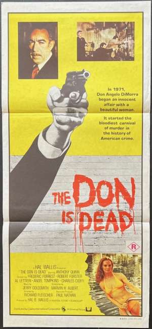 The Don Is Dead Poster Australian Daybill Movie poster