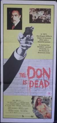 The Don Is Dead Poster Australian Daybill Movie poster