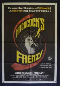 Frenzy Poster Original One Sheet 1972 Jon Finch Alec McCowen Alfred Hitchcock