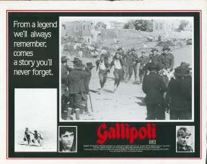 Gallipoli Photosheet Lobby 4 Original 11x14 Rare 1981 Mark Lee