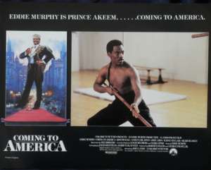 Coming To America 1988 Eddie Murphy 11x14 Lobby Card