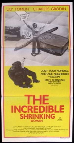 The Incredible Shrinking Woman movie poster Daybill