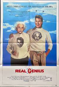 Real Genius Poster Original One Sheet 1985 Val Kilmer