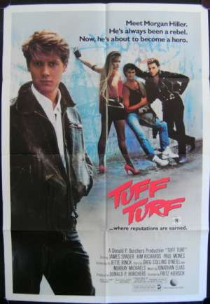 Tuff Turf One Sheet Australian Movie poster James Spader