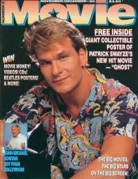Ghost Movie Magazine 1990 Patrick Swayze Demi Moore
