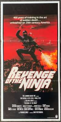 Revenge Of The Ninja Poster Original Daybill 1983 Sho Kosugi Martial Arts