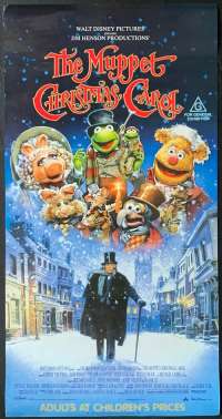 The Muppet Christmas Carol Poster Original Daybill 1992 Michael Caine