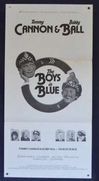 The Boys In Blue Movie Poster Original Daybill 1982 Tommy Cannon Bobby Ball