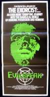 Evilspeak Poster Australian Daybill Movie poster