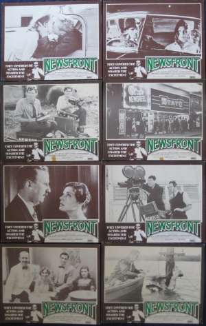 Newsfront Lobby Card Set Original 1978 Phillip Noyce Bill Hunter