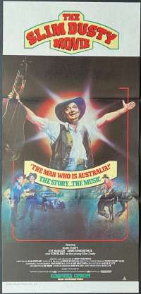 The Slim Dusty Movie 1984 Daybill Movie Poster Slim Dusty Country Music