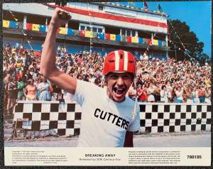 Breaking Away Lobby Card USA Original 11&quot; x 14&quot; Number 3 1979 Dennis Quaid