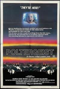 Poltergeist Poster Original One Sheet 1982 Tobe Hooper Ghosts