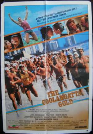 The Coolangatta Gold 1984 One Sheet Movie Poster Surfing Colin Friels