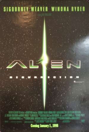 Alien 4 Resurrection One Sheet Poster Rolled Sigourney Weaver