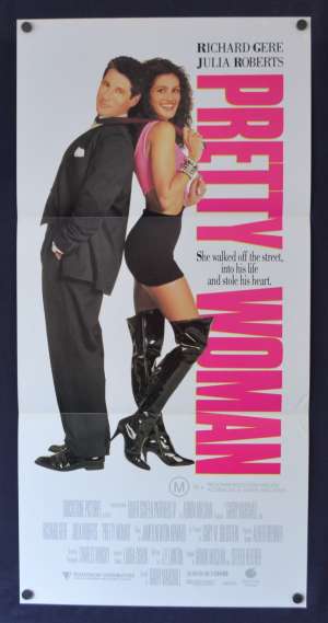 Pretty Woman Poster Original Daybill 1990 Richard Gere Julia Roberts Comedy
