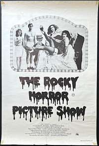 The Rocky Horror Picture Show Poster One Sheet Rolled Original 1975