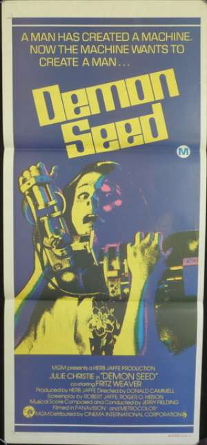 Demon Seed Daybill Movie poster