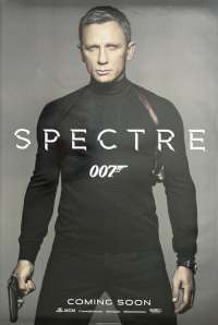 Spectre Poster One Sheet Original ROLLED Advance Art Style A 2015