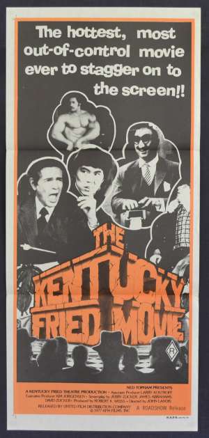 Kentucky Fried Movie Movie Poster Daybill John Landis George Lazenby