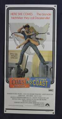Coast To Coast 1980 Daybill Movie poster Dyan Cannon