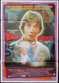 Innerspace 1987 One Sheet movie poster Dennis Quaid Martin Short Sci-Fi