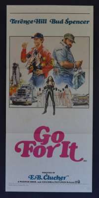 Go For It Poster Original Daybill 1983 Terence Hill Bud Spencer Trinity Boys