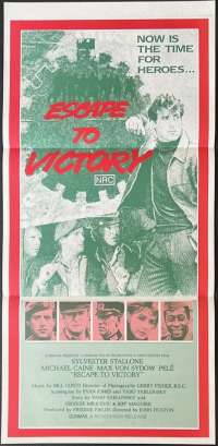Escape To Victory Poster Original Daybill 1981 Sylvester Stallone Michael Caine