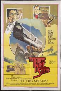 The Thirty Nine Steps One Sheet Australian Movie poster