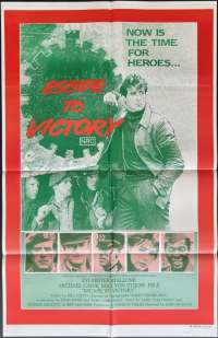 Escape To Victory Poster Original One Sheet 1981 Michael Caine Sylvester Stallone